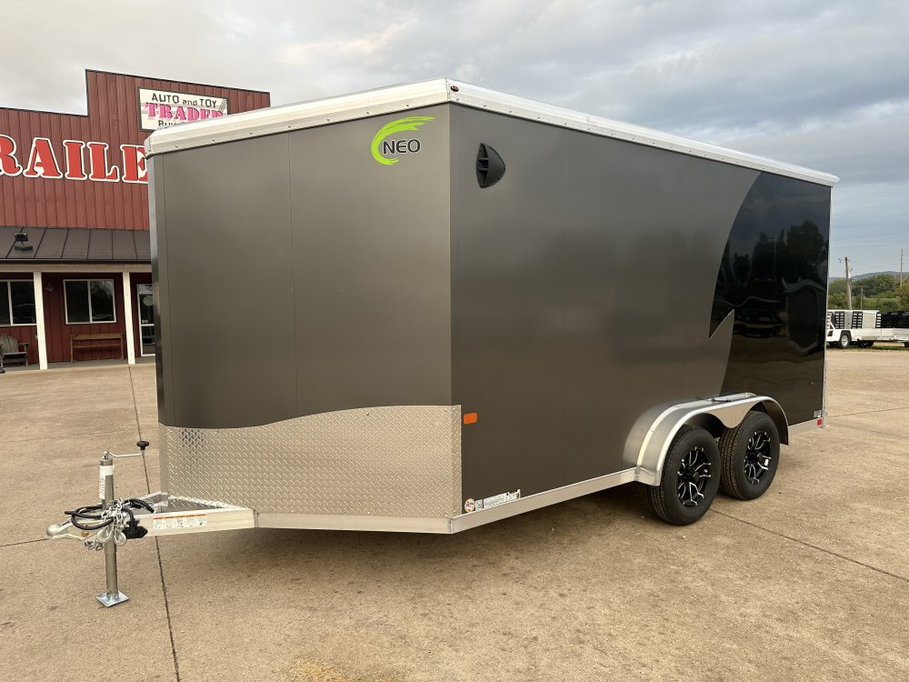 2026 NEO Trailers 7.5X14 Aluminum NAMR Cargo / Enclosed Trailer
