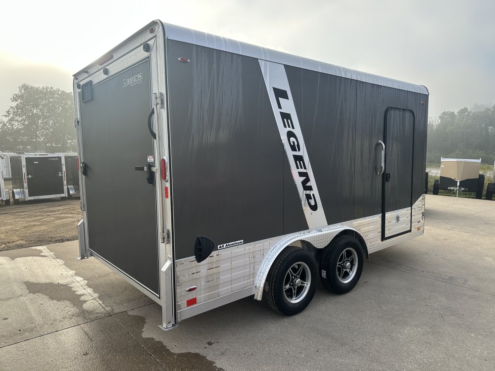 2026 Legend Trailers 8X14 Aluminum DVN Cargo / Enclosed Trailer