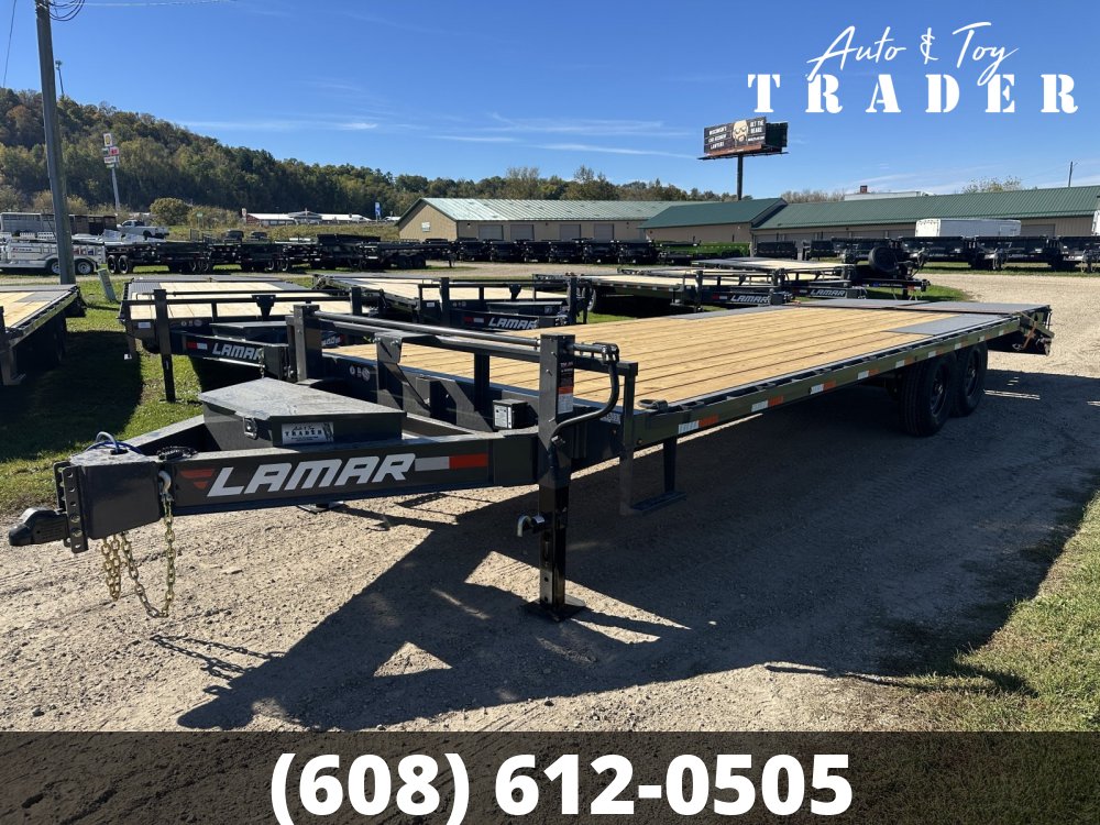 2026 Lamar Trailers 102X24 Deckover Trailer