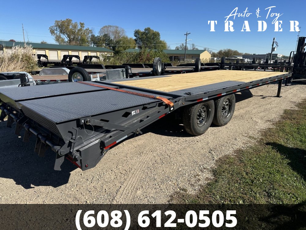 2026 Lamar Trailers 102X24 Deckover Trailer