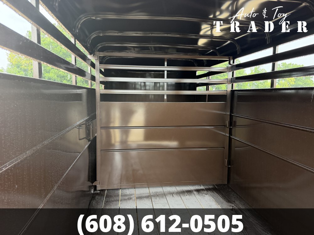 2026 Delta Manufacturing 6X16 Stock Trailer