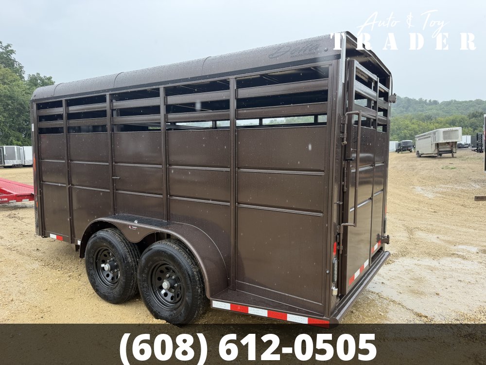 2026 Delta Manufacturing 6X16 Stock Trailer