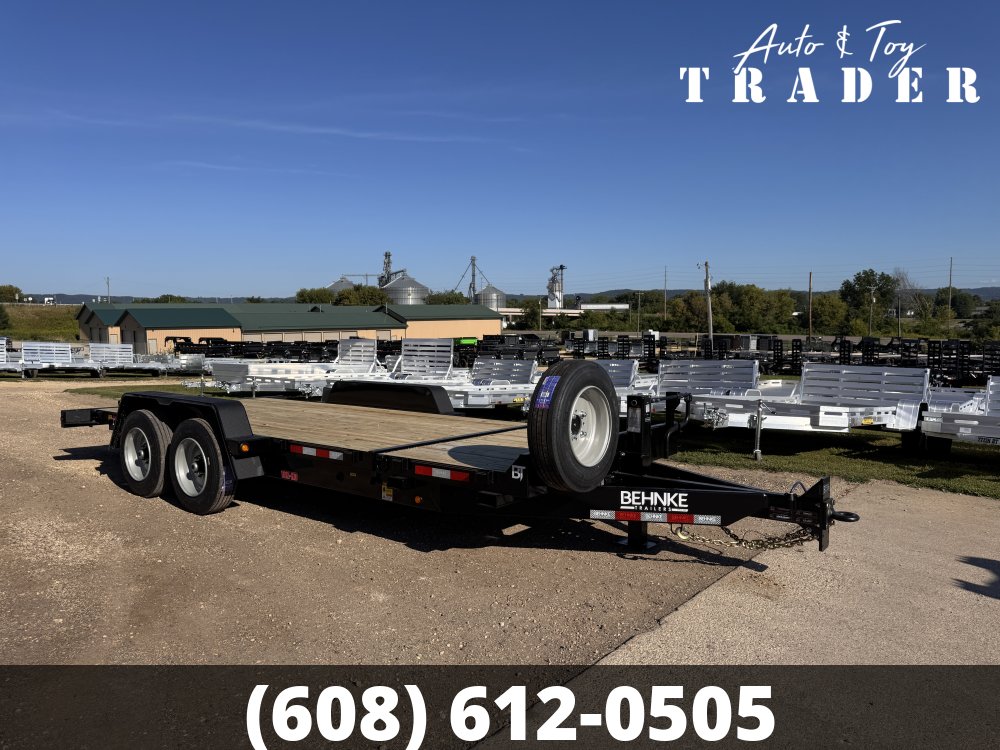 2027 Behnke 83X20 Gravity Tilt Trailer