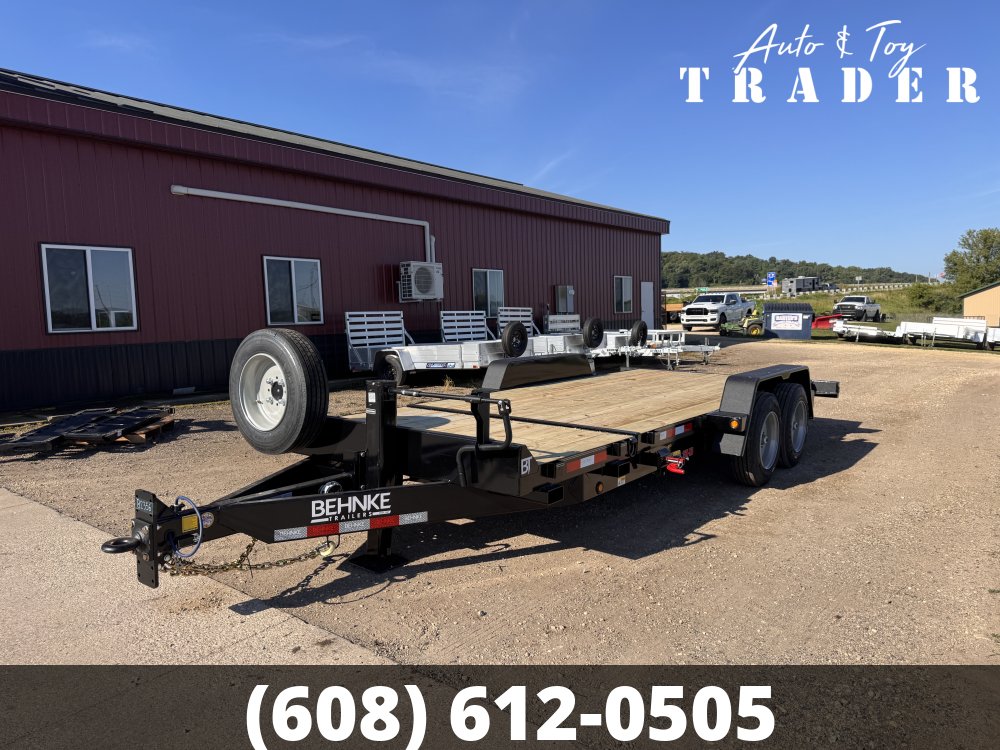 2027 Behnke 83X20 Gravity Tilt Trailer