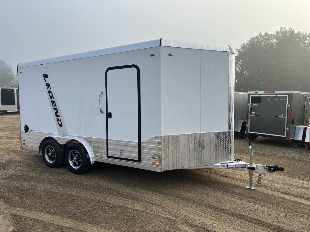 2026 Legend Trailers 8X14 Aluminum DVN Cargo / Enclosed Trailer