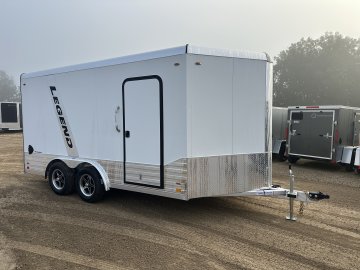 2026 Legend Trailers 8X14 Aluminum DVN Cargo / Enclosed Trailer