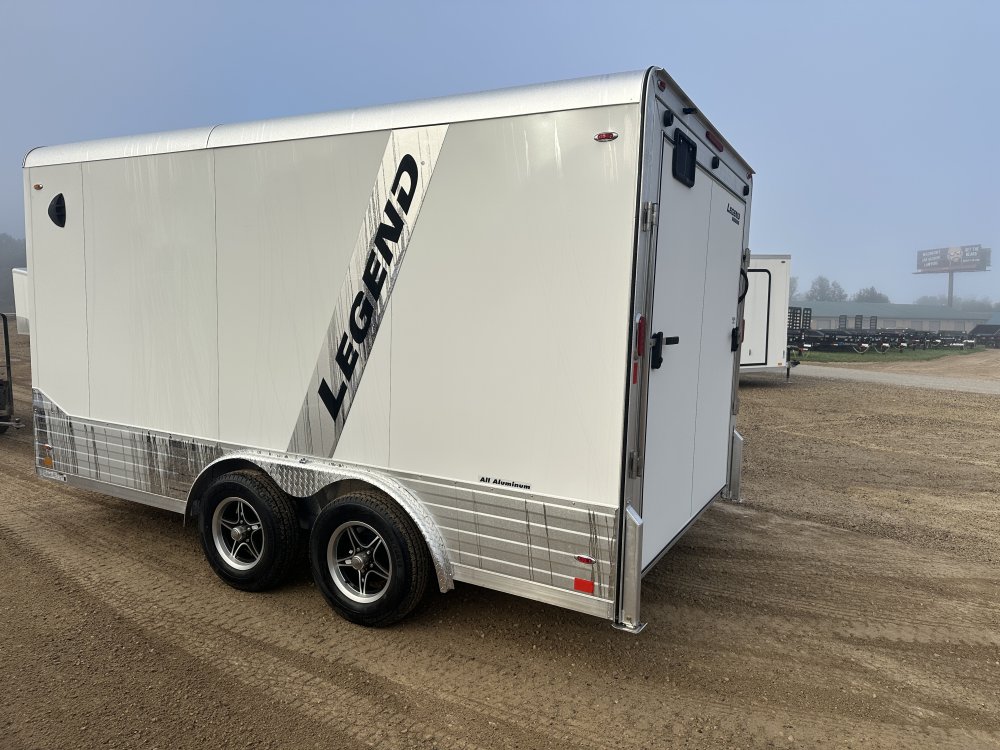 2026 Legend Trailers 8X14 Aluminum DVN Cargo / Enclosed Trailer