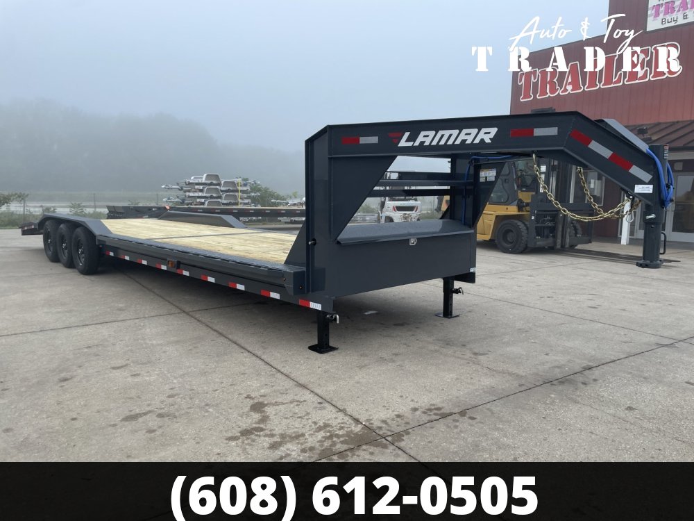 2026 Lamar Trailers 102X32 Gooseneck Car Hauler Trailer