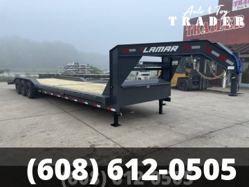 2026 Lamar Trailers 102X32 Gooseneck Car Hauler Trailer