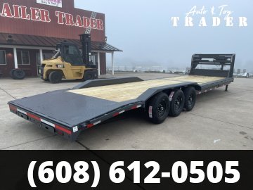 2026 Lamar Trailers 102X32 Gooseneck Car Hauler Trailer