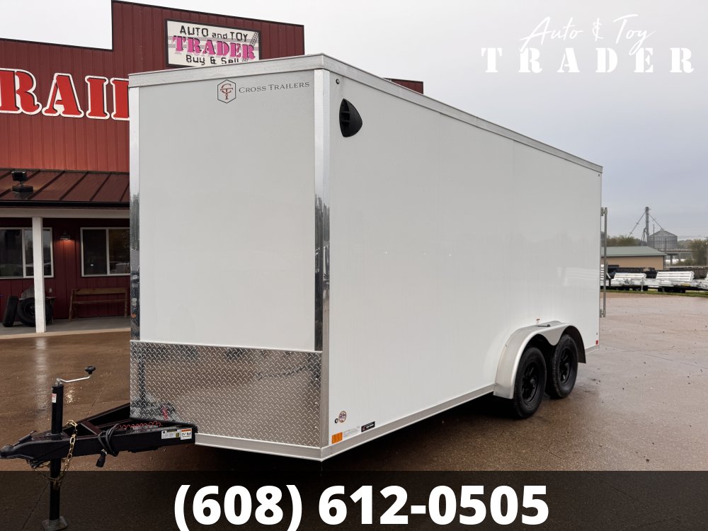 2027 Cross Trailers 7.5X16 Alpha Cargo / Enclosed Trailer