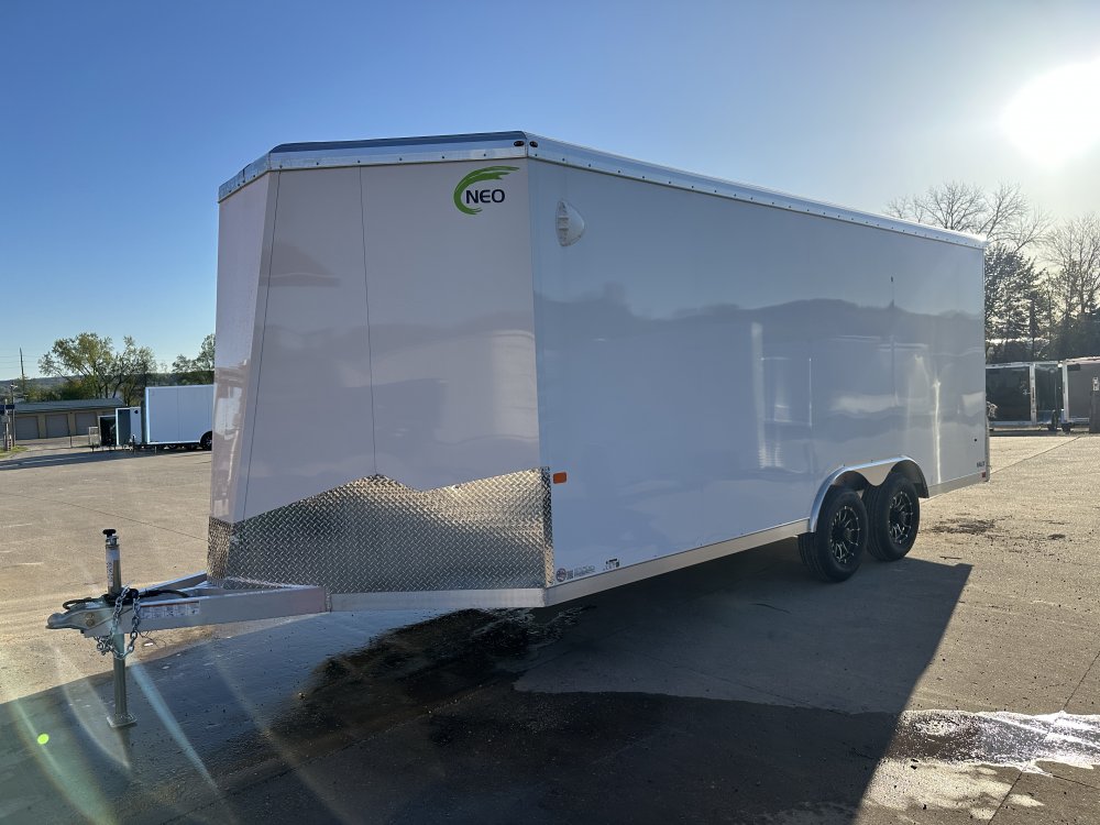 2025 NEO Trailers 8.5X18 Aluminum NAUX Cargo / Enclosed Trailer