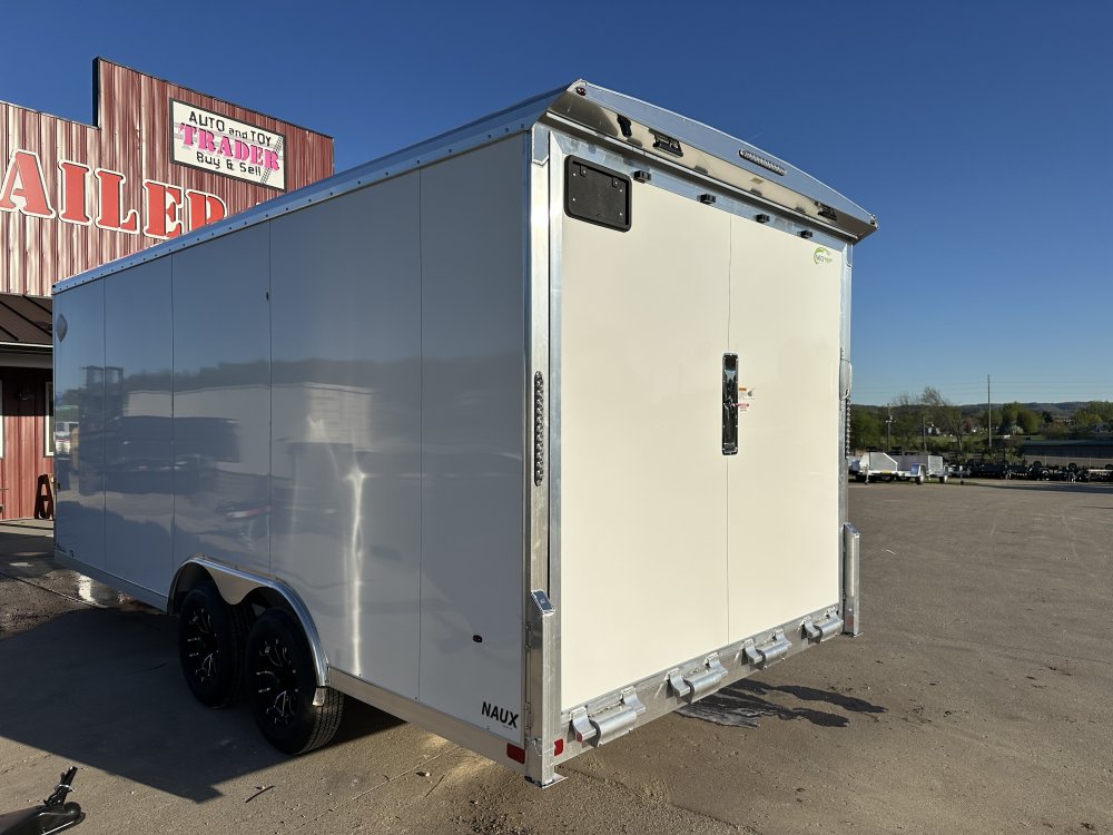 2025 NEO Trailers 8.5X18 Aluminum NAUX Cargo / Enclosed Trailer