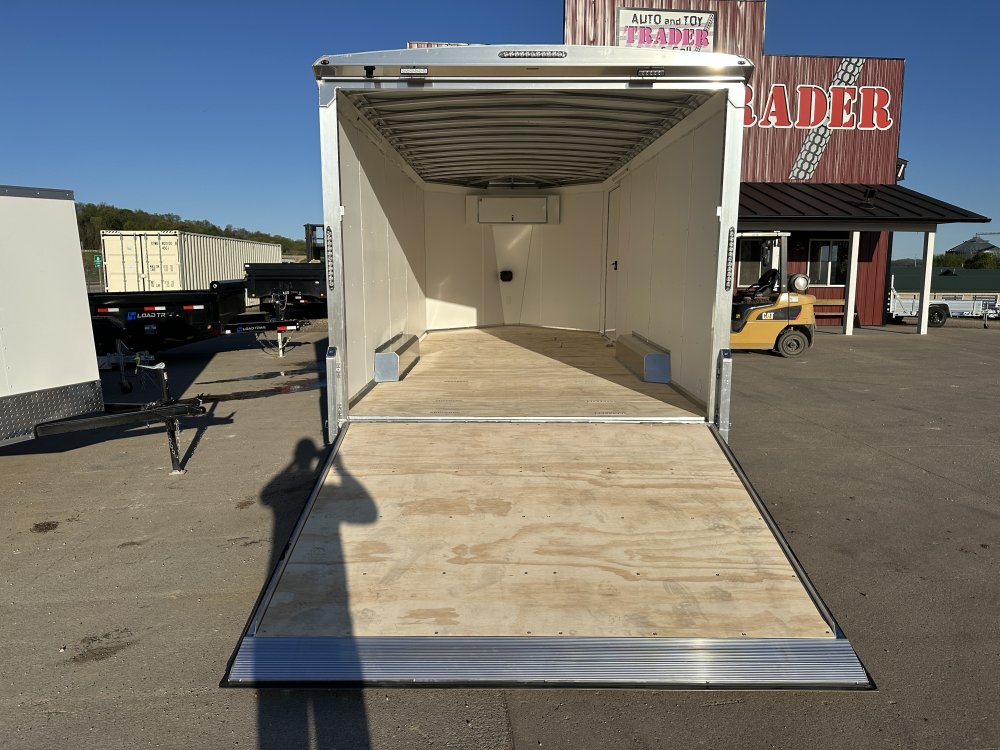 2025 NEO Trailers 8.5X18 Aluminum NAUX Cargo / Enclosed Trailer