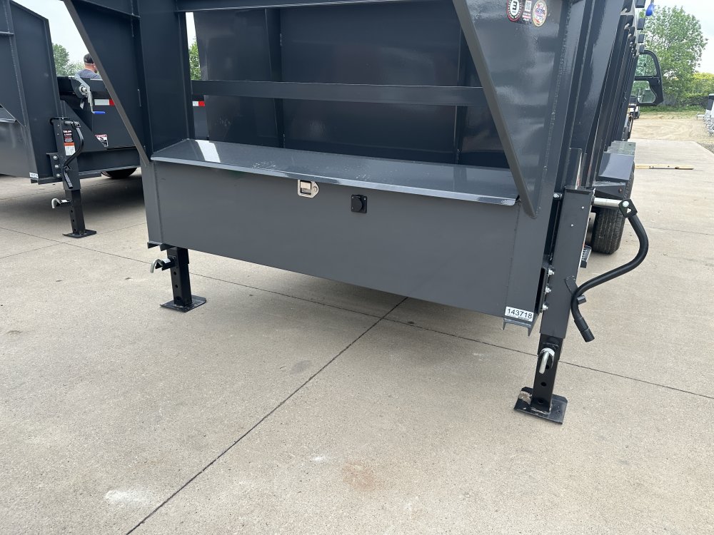 2025 Lamar Trailers 83X16 Gooseneck Dump Trailer