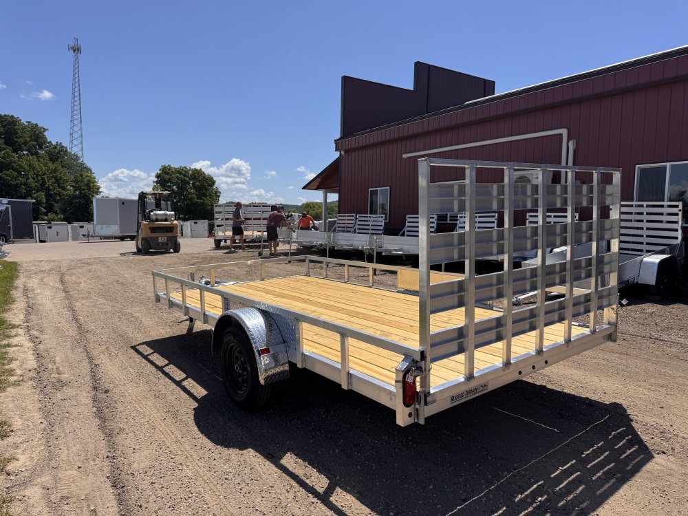 2026 Rugged Terrain 7X14 Aluminum Utility Trailer
