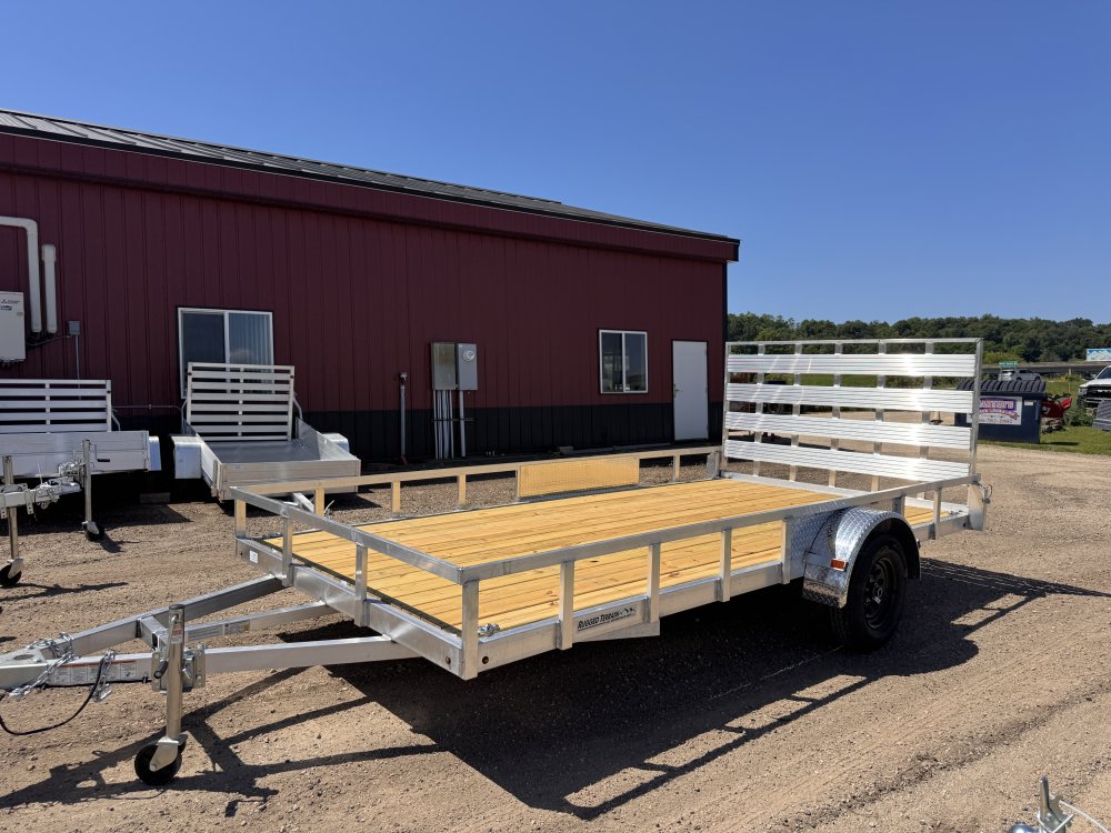 2026 Rugged Terrain 7X14 Aluminum Utility Trailer