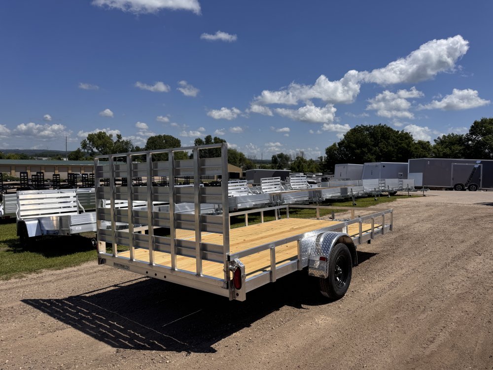 2026 Rugged Terrain 7X14 Aluminum Utility Trailer