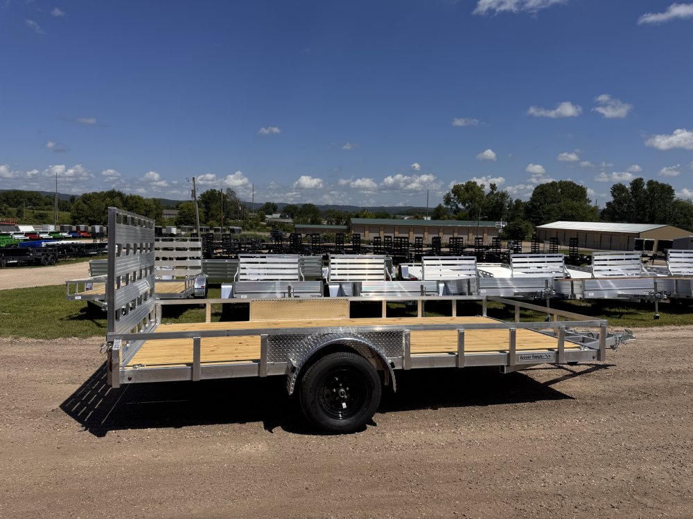 2026 Rugged Terrain 7X14 Aluminum Utility Trailer
