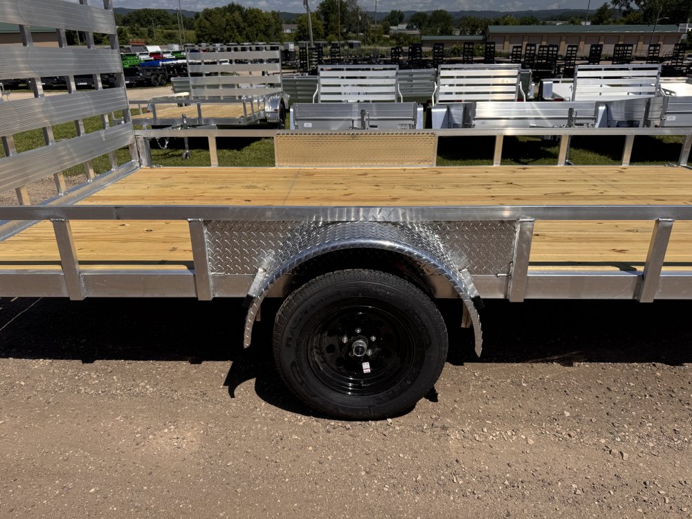 2026 Rugged Terrain 7X14 Aluminum Utility Trailer