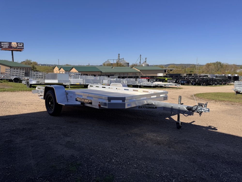 2026 Aluma 7712HSLR-S-R Aluminum Utility Trailer
