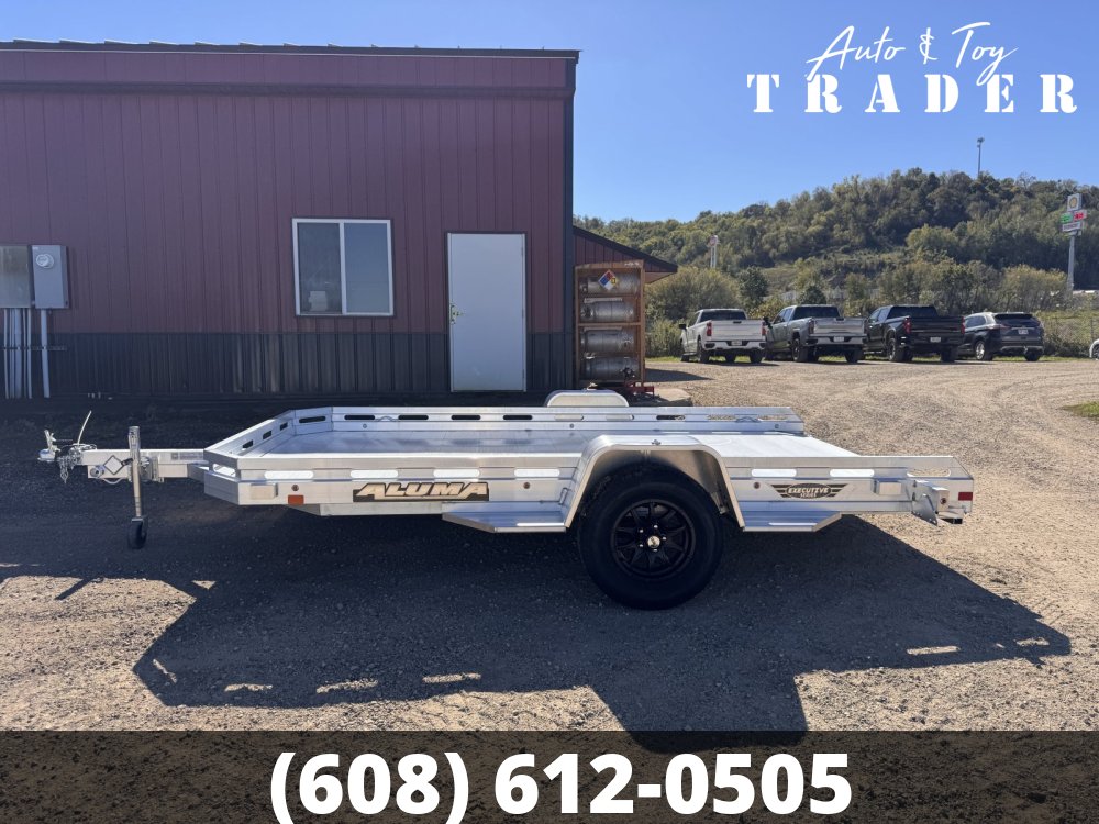 2026 Aluma 7712HSLR-S-R Aluminum Utility Trailer