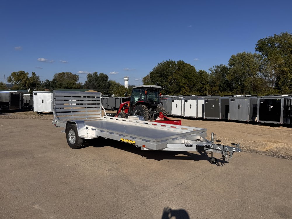 2026 Aluma 78X15 Aluminum Utility Trailer