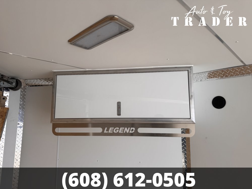 2026 Legend 7.5X23 Aluminum Explorer Snowmobile Trailer