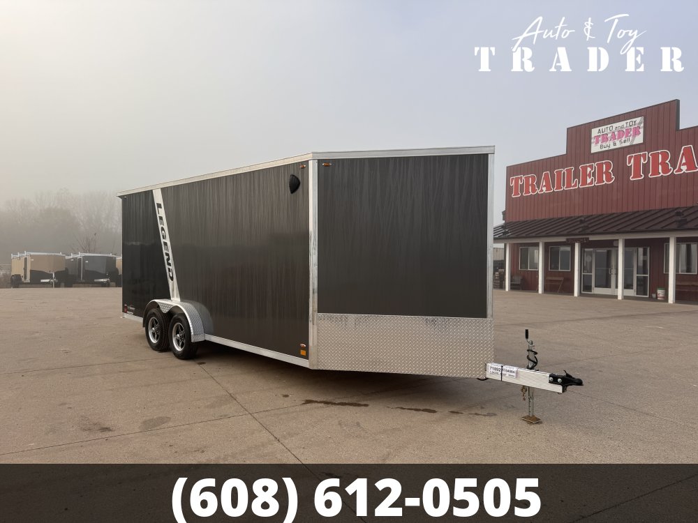 2026 Legend 7.5X23 Aluminum Explorer Snowmobile Trailer