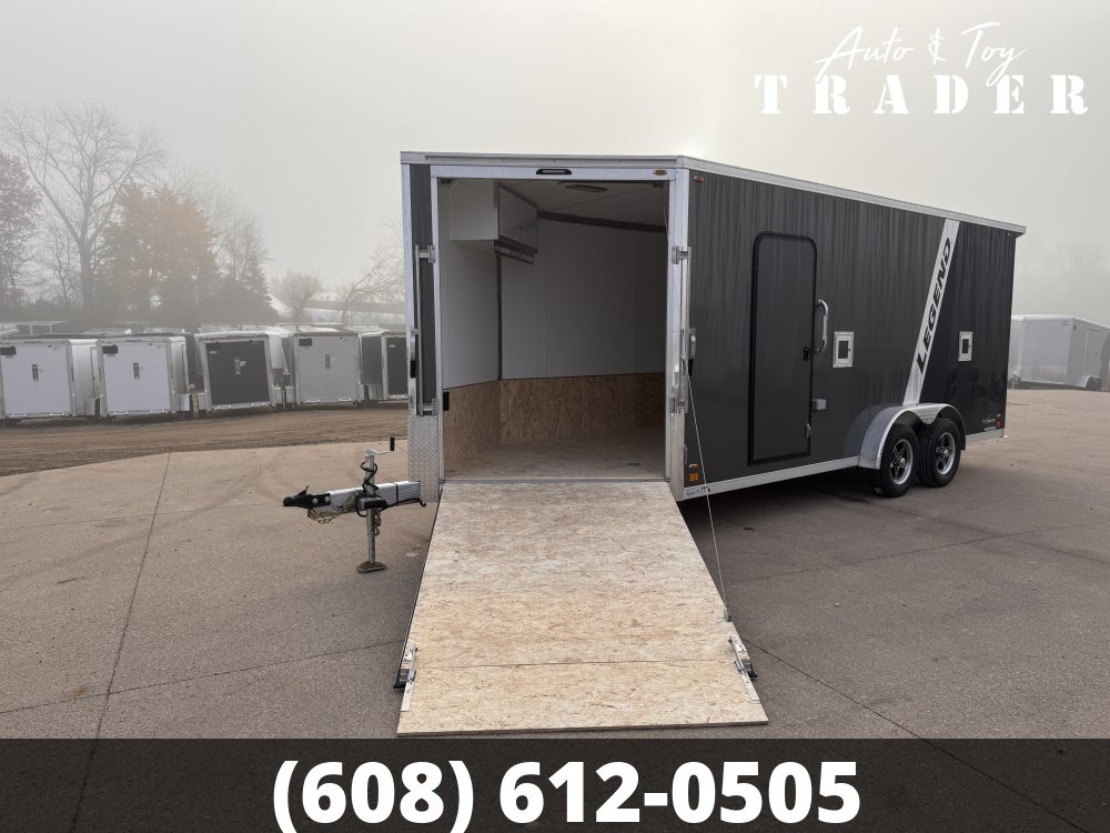 2026 Legend 7.5X23 Aluminum Explorer Snowmobile Trailer