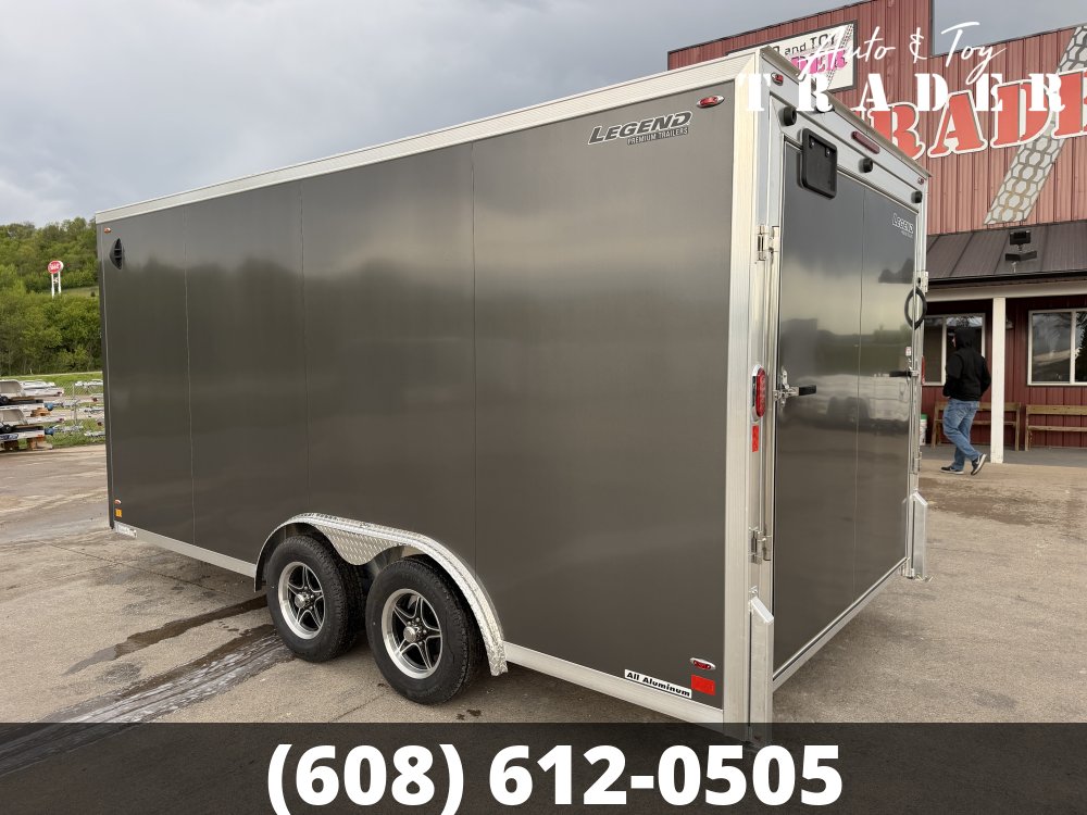 2026 Legend Trailers 8X16 Aluminum FTV Cargo / Enclosed Trailer
