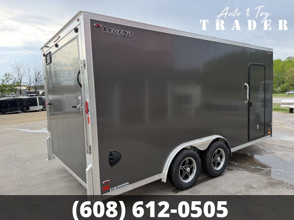 2026 Legend Trailers 8X16 Aluminum FTV Cargo / Enclosed Trailer