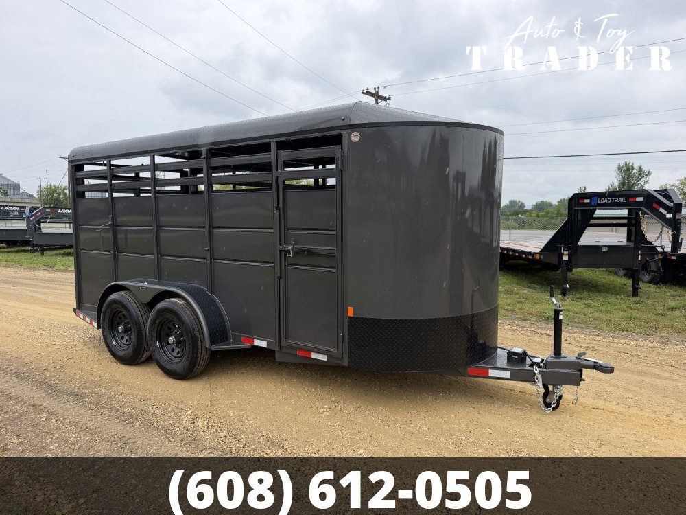 2026 Delta Manufacturing 6X16 Stock Trailer