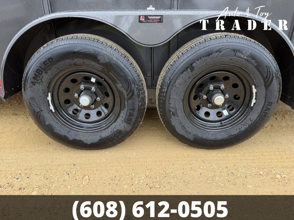 2026 Delta Manufacturing 6X16 Stock Trailer