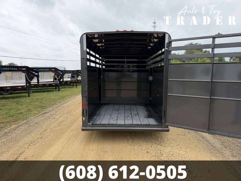 2026 Delta Manufacturing 6X16 Stock Trailer