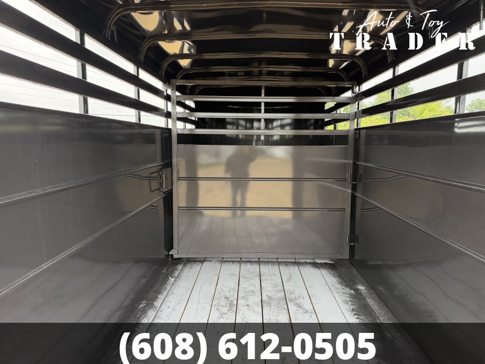 2026 Delta Manufacturing 6X16 Stock Trailer