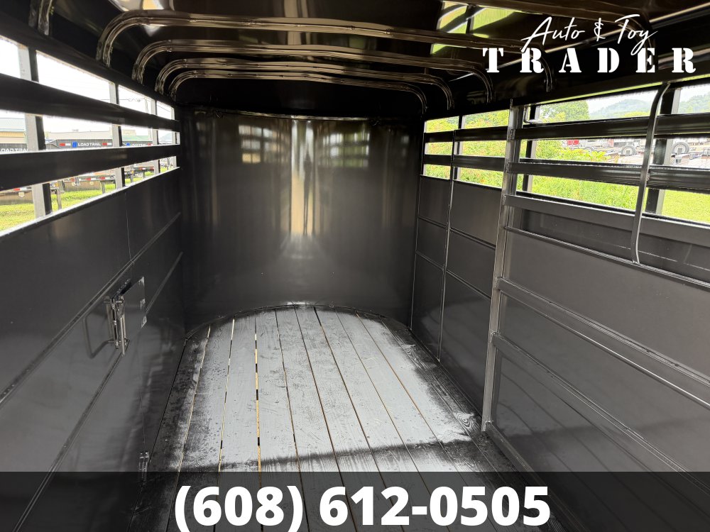2026 Delta Manufacturing 6X16 Stock Trailer
