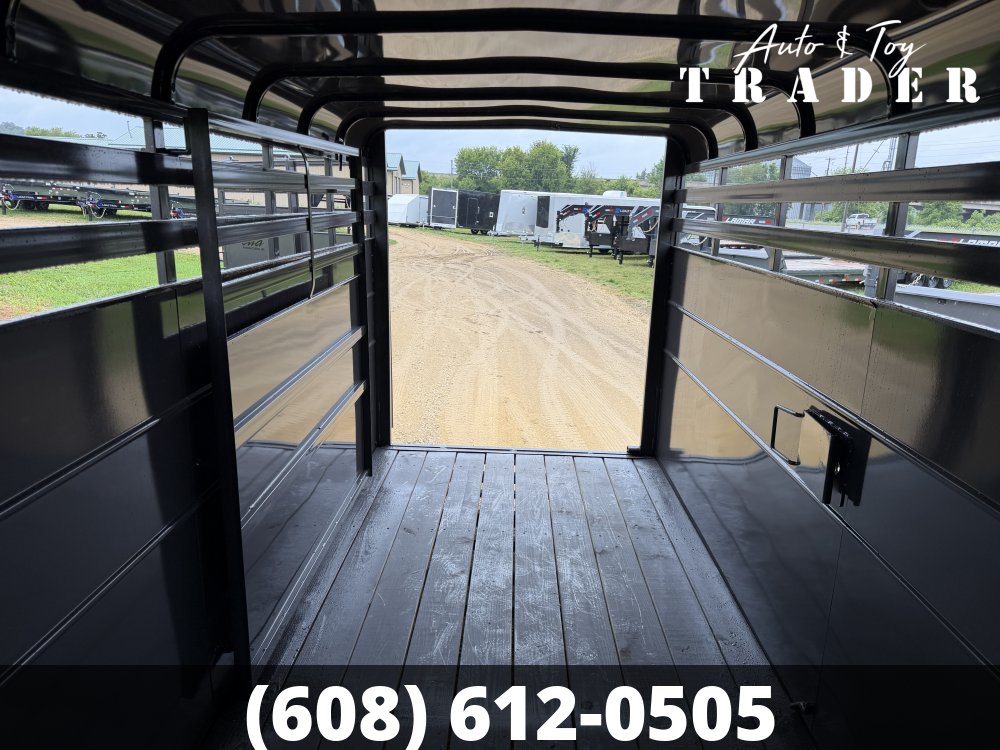 2026 Delta Manufacturing 6X16 Stock Trailer