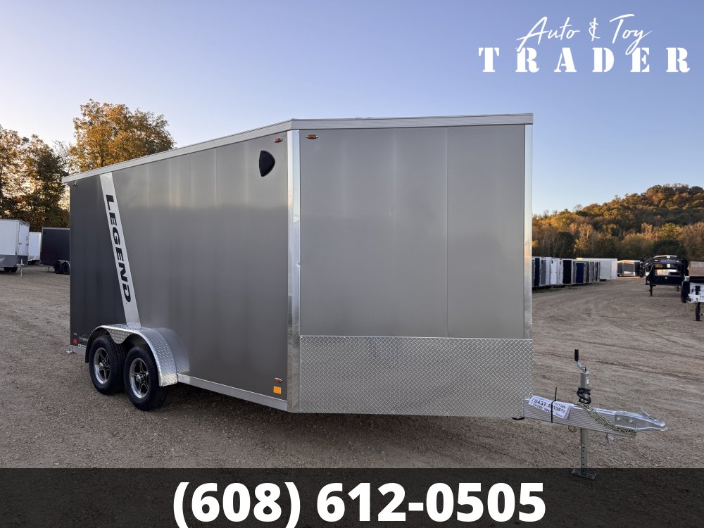 2027 Legend 7.5X19 Aluminum Explorer Snowmobile Trailer