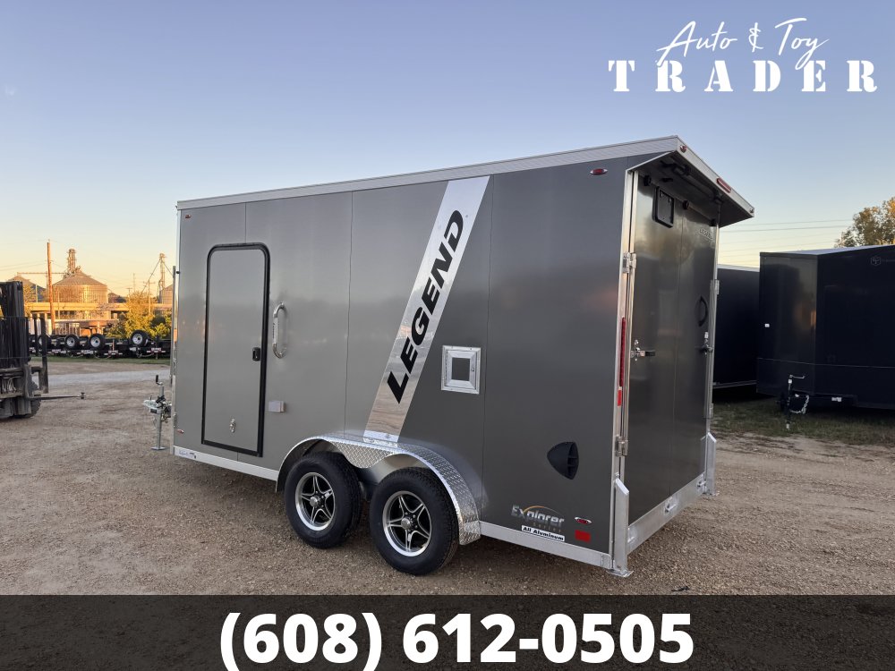 2027 Legend 7.5X19 Aluminum Explorer Snowmobile Trailer
