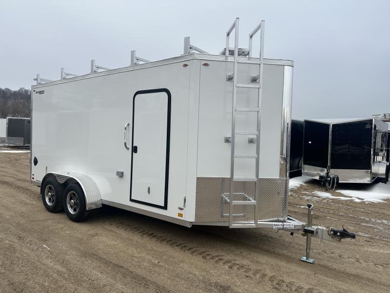 2025 Legend Trailers 7X16 Aluminum FTV Cargo / Enclosed Trailer