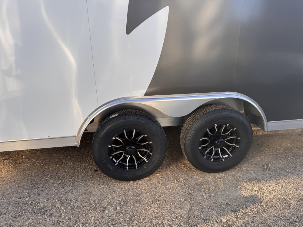 2025 NEO Trailers 8.5X20 Aluminum NAUX Cargo / Enclosed Trailer