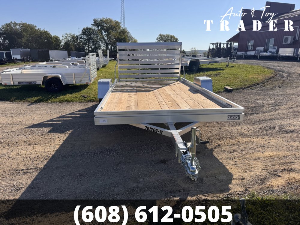 2026 Aluma 7812ESW-S-TG Aluminum Utility Trailer