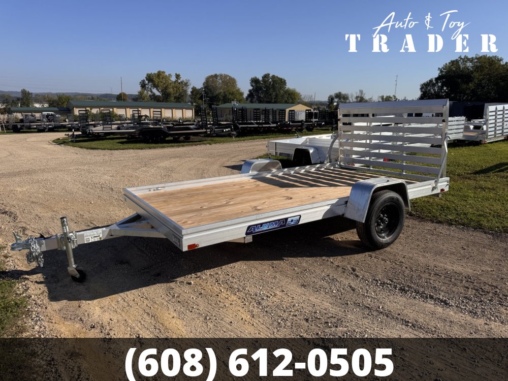 2026 Aluma 7812ESW-S-TG Aluminum Utility Trailer