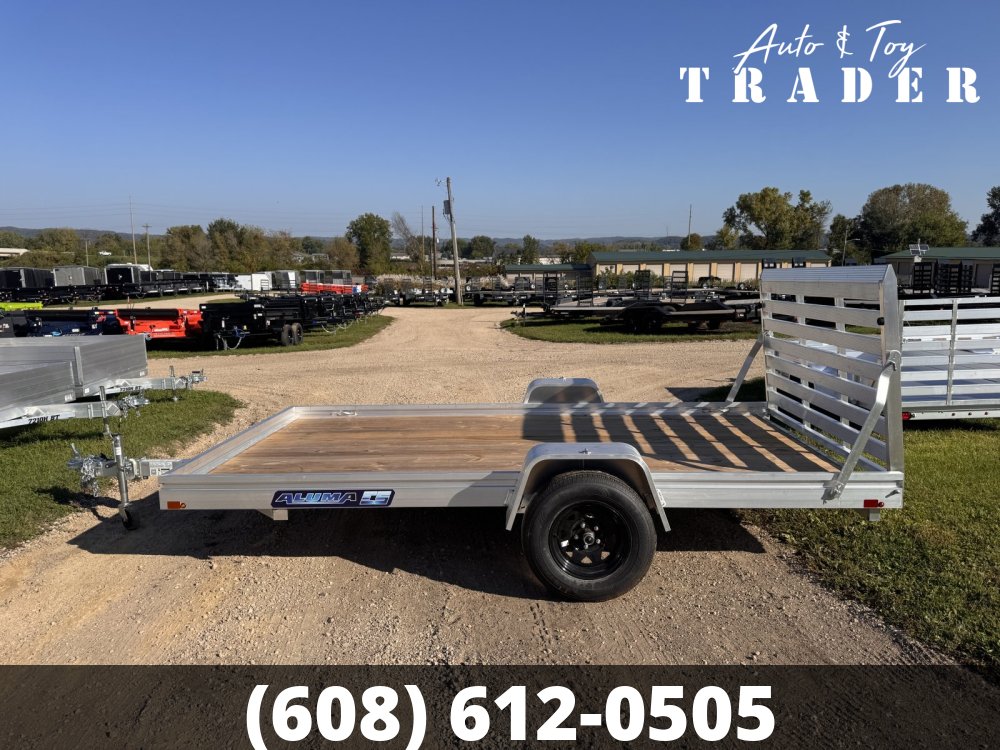 2026 Aluma 7812ESW-S-TG Aluminum Utility Trailer