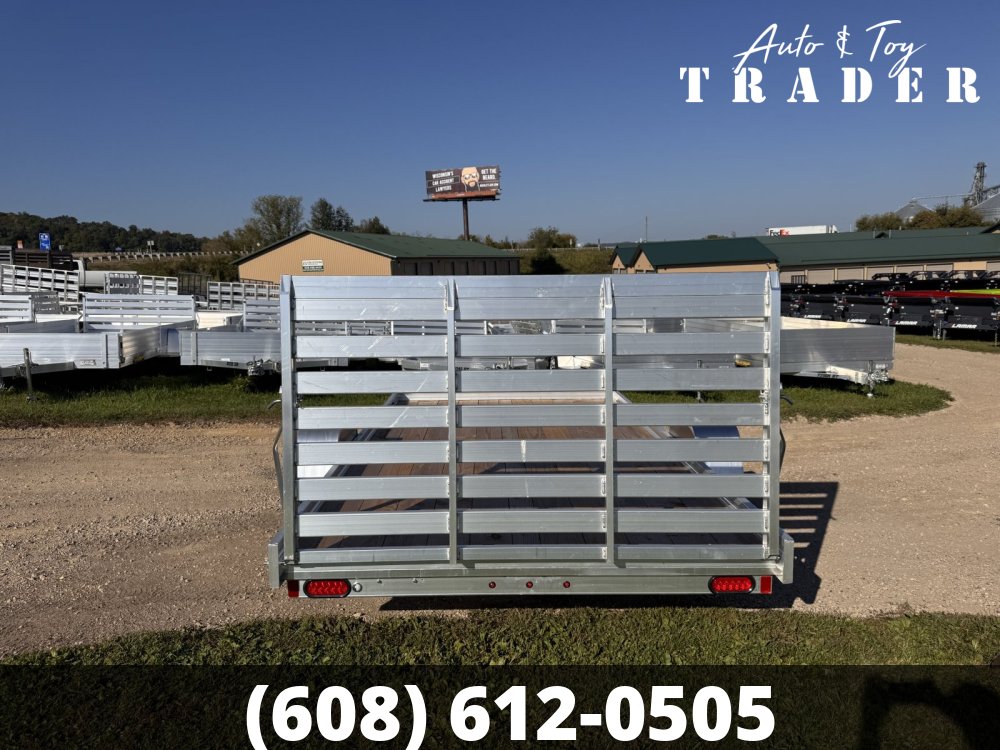 2026 Aluma 7812ESW-S-TG Aluminum Utility Trailer
