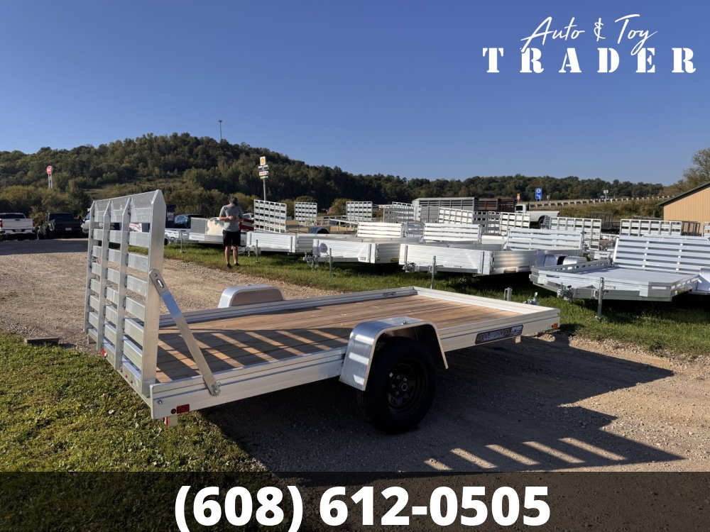 2026 Aluma 7812ESW-S-TG Aluminum Utility Trailer