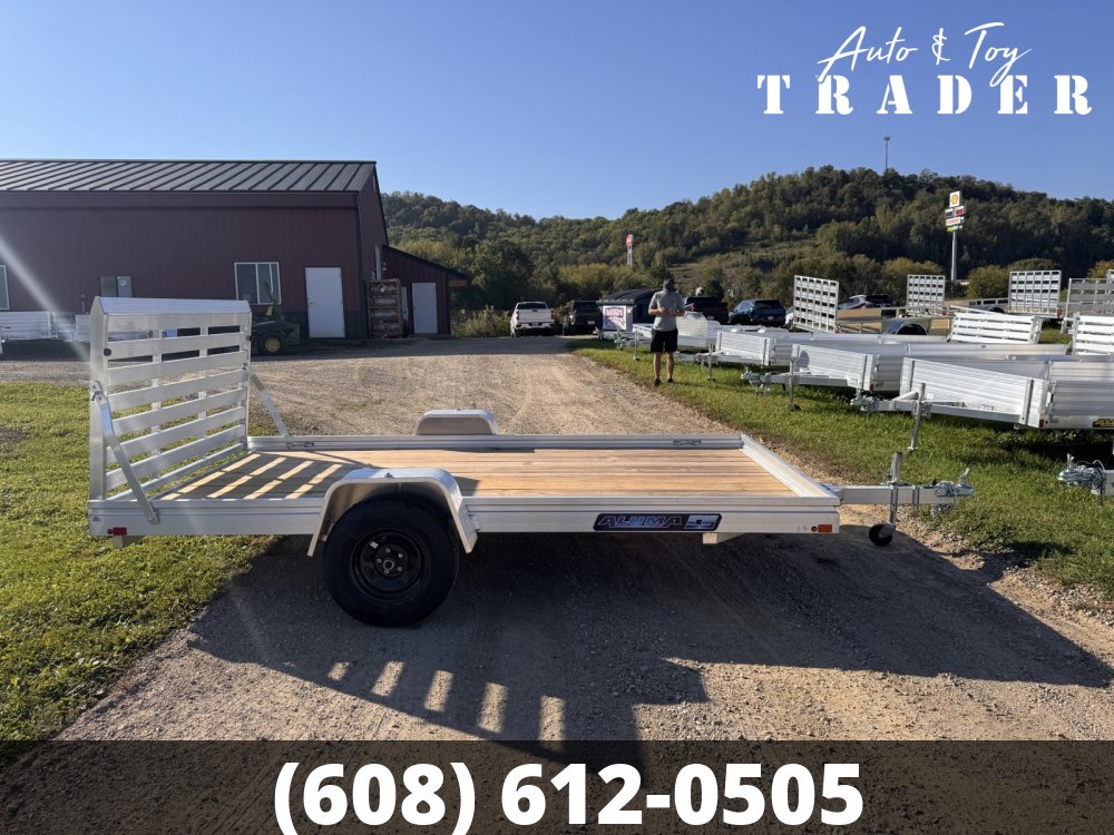 2026 Aluma 7812ESW-S-TG Aluminum Utility Trailer