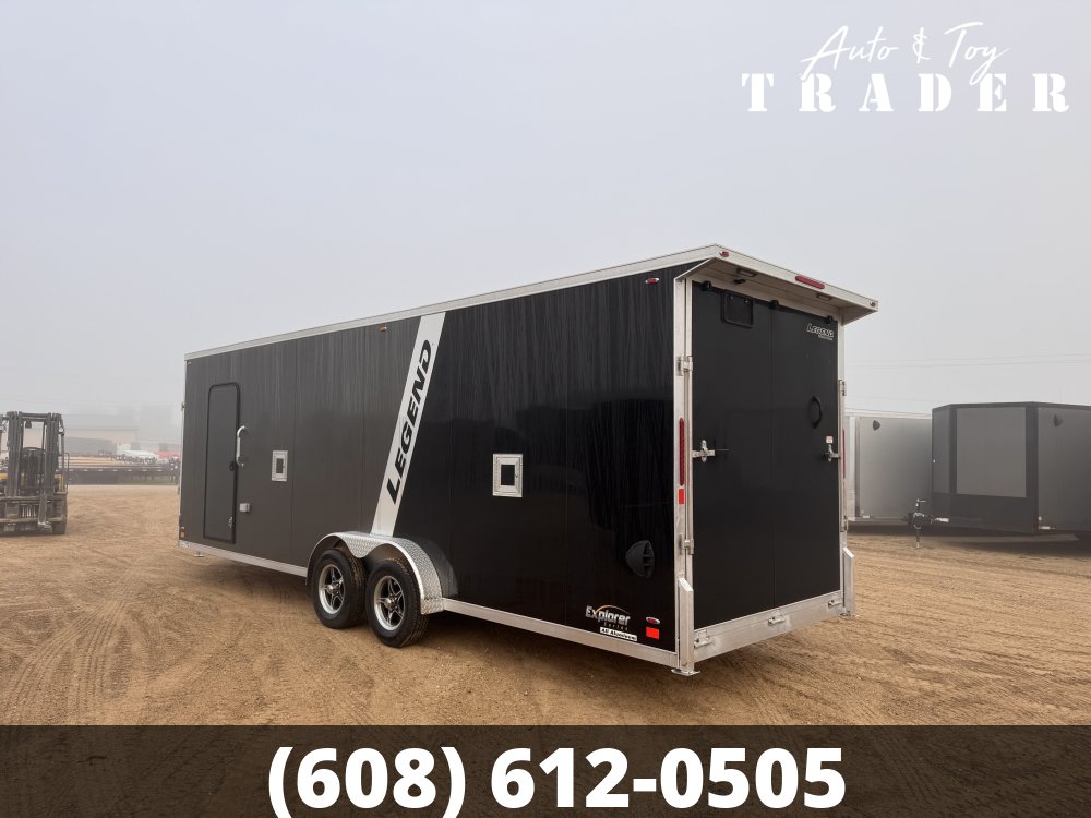 2026 Legend 7.5X29 Aluminum Explorer Snowmobile Trailer