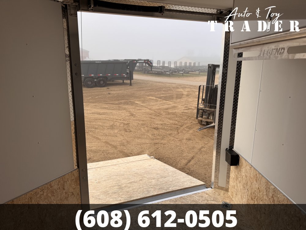 2026 Legend 7.5X29 Aluminum Explorer Snowmobile Trailer